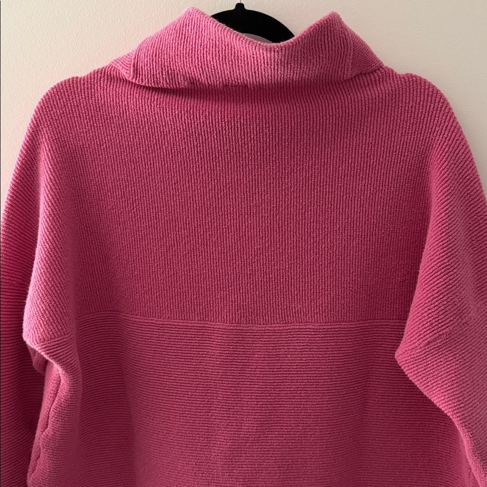 Free People Pink Slouchy Ottoman small - Picture 6 of 6